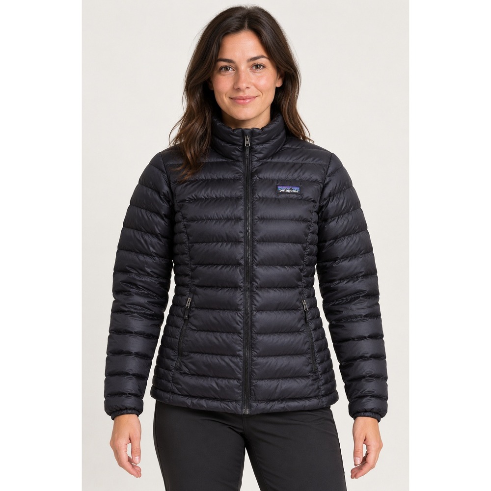 Patagonia Down Sweater Jacket Womens S Black Puffer Gorpcore Outdoor